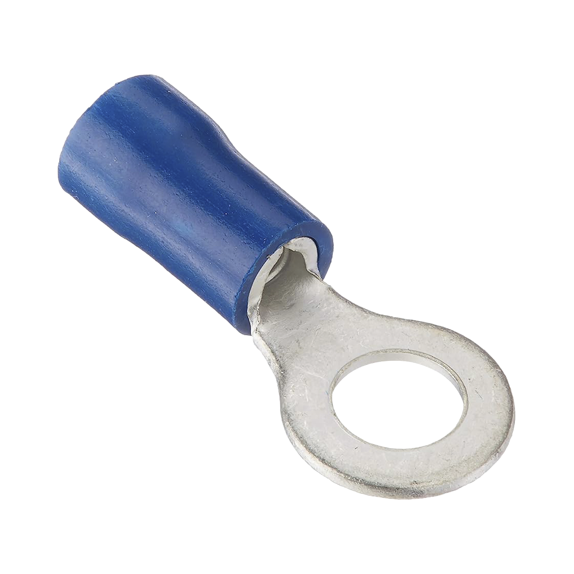 AE34161|Terminal tipo ojo aislada / 16- 14 AWG /  3/16" / Az??l / Paquete de 25 piezas.